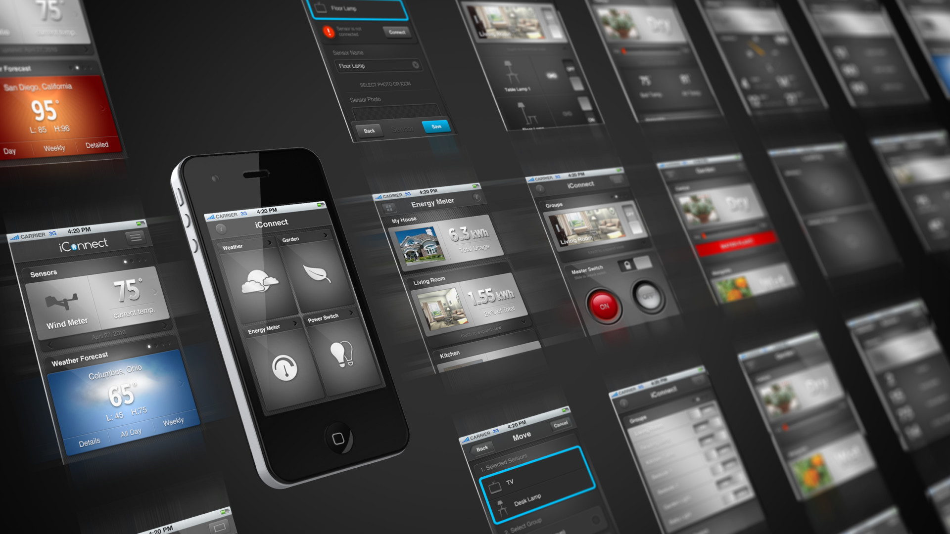 Ansen Electronics iConnect App Priority Designs