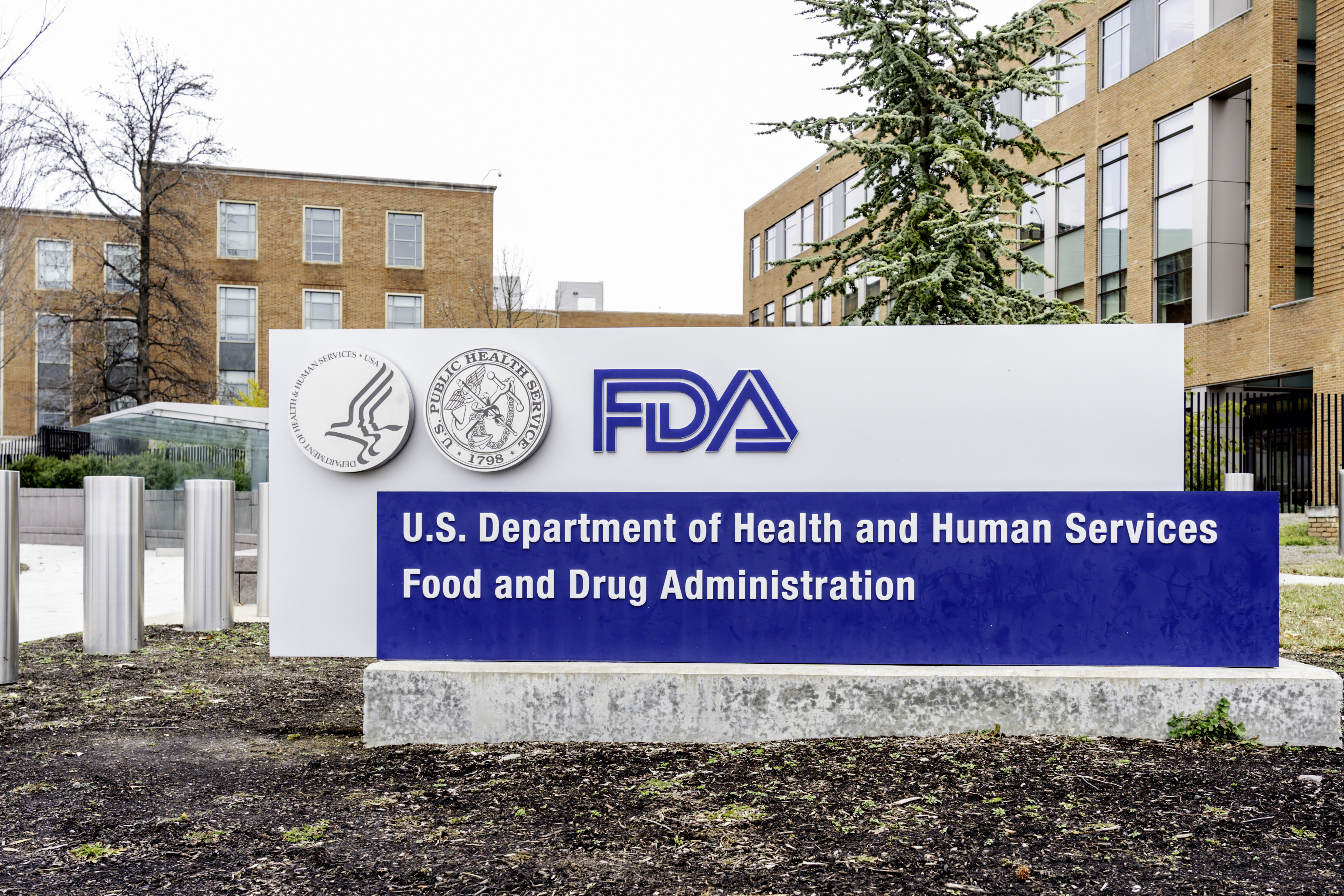Washington, D.C., USA- January 13, 2020: FDA headquarters in Washington DC. The Food and Drug Administration (FDA or USFDA) is a federal agency of the USA.